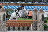 Sterling during the WEF circuit 2008 winning the \"Amateur Owner\" hunter class in the famous Grand Prix ring at the Wellington show grounds.