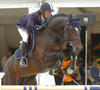 Toulon in the most perfect way a jumper can jump, with Hubert Bourdy / France in tack.