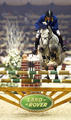 Urillo van de Heffinck , by Clinton - Heartbreaker is also a direct offspring from Charles family line. He finished in top rankings at the World Championships at Zangersheide. Now he competes at Grand Prix level and stands at stud in France.