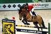 Secret Love , by Burggraf, is one of the many international successful relatives out of Etisch\'s family line. Here at the World Cup Finals, with Alison Robitaille on board.