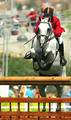 Clinton is named the \"big white from Evergem\", was a member of several Nations Cups, placed 4th at the Olympic Games in Athens 2004.