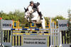 is a show horse. He loves to jump and to compete. Here with Patrick in tack.