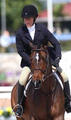 and Maria Takacs on the way to the circuit champion ribbon at the WEF 2008.